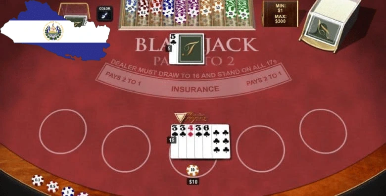 Mesa de blackjack en línea